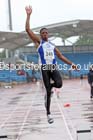 Mens under-20s long jump, Northern Championships, Sport City, Manchester. Photo: David T. Hewitson/Sports for All Pics